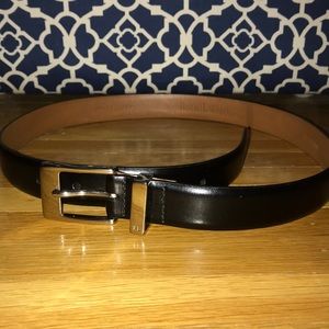 Ralph Lauren Black Leather Belt